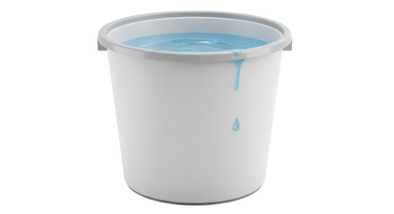 Isolated Bucket with Water