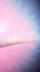 Obraz premium Shimmering horizon under a pastel sky at dawn, reflecting colors of hope and serenity over the tranquil ocean
