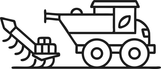 Obraz premium Great Plains Planter Combine Harvester for Precision Planting and Modern Crop Harvesting Efficiency