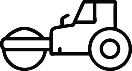 Field Roller for Agricultural Land Preparation and Soil Leveling in Farming