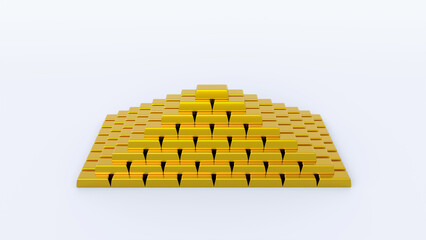 Stacked Gold Bars