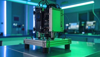 Fototapeta premium Electronic Device in Modern Laboratory