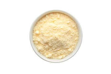 Grated Parmesan Cheese in White Bowl Food Photography