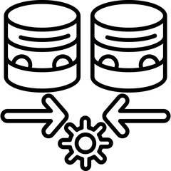 Data Replication Icon