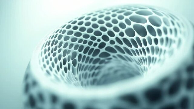 Abstract 3 d form texture design