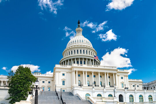 Fototapeta National Capitol and the U.S. Congress in Washington, DC. National Landmark.
