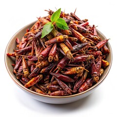 Obraz premium dried red hot chili peppers