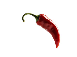 Red chili pepper, white isolate background