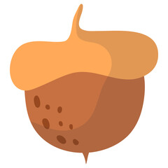 Acorn Illustration Set 