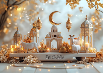 Obraz premium Eid al-adha