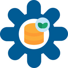 Data Center Energy Efficiency Icon