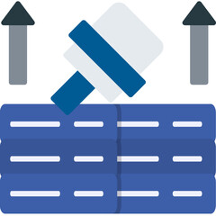 Fototapeta premium Rack Cable Organizer Icon