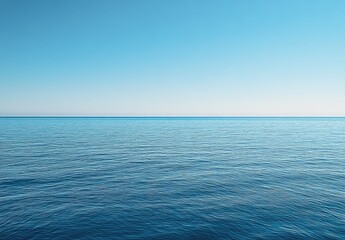 Tranquil ocean expanse
