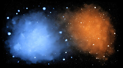 paint effect with random bright color combinations