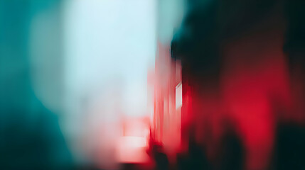 background with blurry shapes and pastel tones