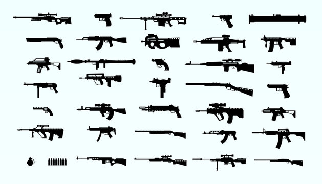 Vector R3 Gun Firearms: Images – Browse 346,916 Stock Photos, Vectors, and Video ...