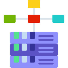 Obraz premium Data Modeling Icon