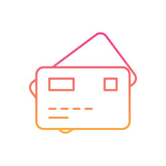 Atm Cards Icon vector