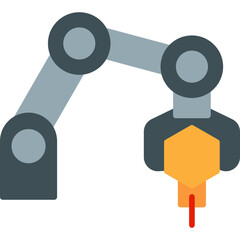Robotic Arm Base Icon