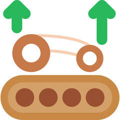 Spinning Machine Icon