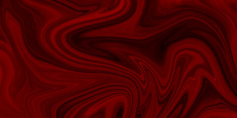 Black red satin dark fabric texture luxurious shiny that is abstract silk cloth background .abstract background or texture of rippled red silk fabric lines .close-up fragment of acrylic paint .