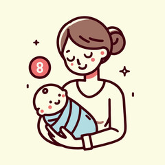 mother and baby