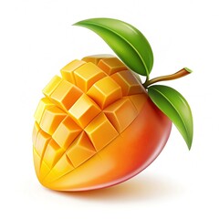 vector illustration of orange fruit