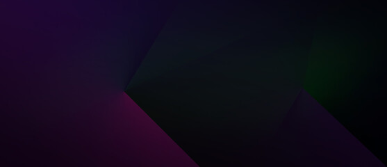 Abstract Geometric Dark Background with Gradient Colors and Subtle Shapes
