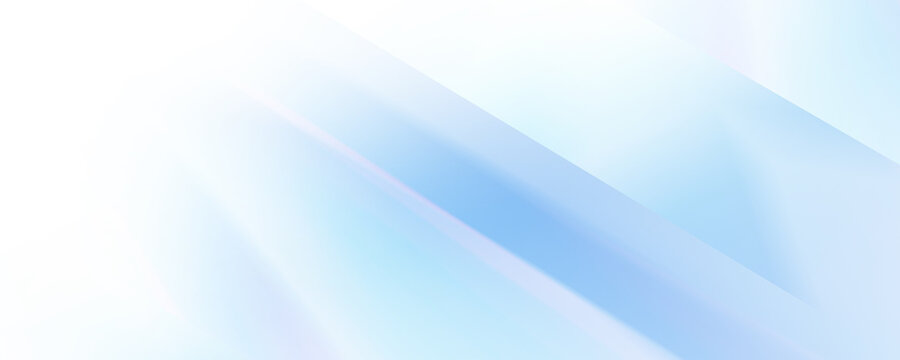 Abstract Light Blue Geometric Background With Soft Gradient Colors