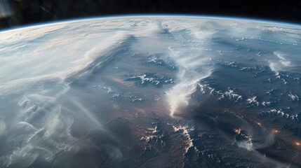 Earth's smoke plumes from space