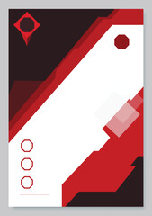 Modern business card template. Vector illustration design.	