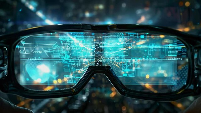 The navigation tool of the future the holographic, Generative AI Videos.