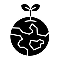 Earth  Icon Element For Design	