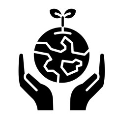 Nature Conservation  Icon Element For Design	
