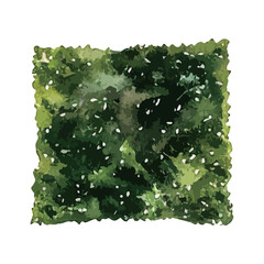 海苔の水彩風イラスト　生成AI