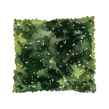 海苔の水彩風イラスト　生成AI