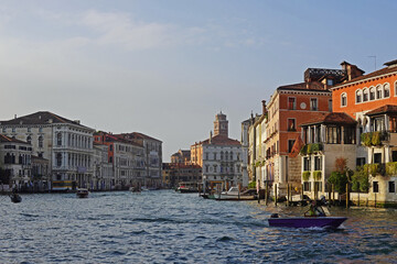 The Grand Canal in Venice, Italy
