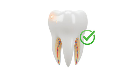 Isolated Tooth Icon
