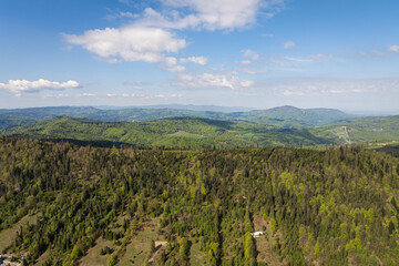 Szczyrk - Krajobraz gór - Beskid śląski