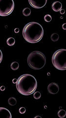 purple bubble background