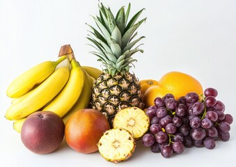Fresh tropical fruits