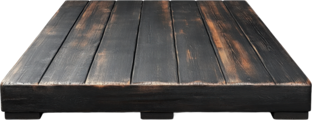 Dark Wooden Table Top Surface