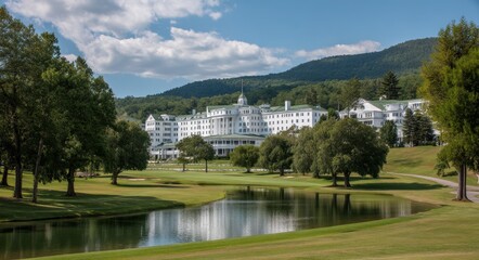 The Greenbrier: A Majestic Architectural Marvel, Fusing Castle Elegance with Country Club Charm in West Virginia