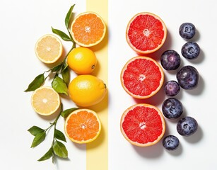 Colorful fruit arrangement (11)