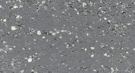 Gray Quartz Surface with White and Dark Inclusions