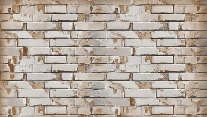 Obraz premium Style old brick wall with cracks