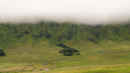 Obraz premium photo of mountains at Mount Bromo tourist attraction