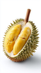 Fototapeta premium durian isolated on white background