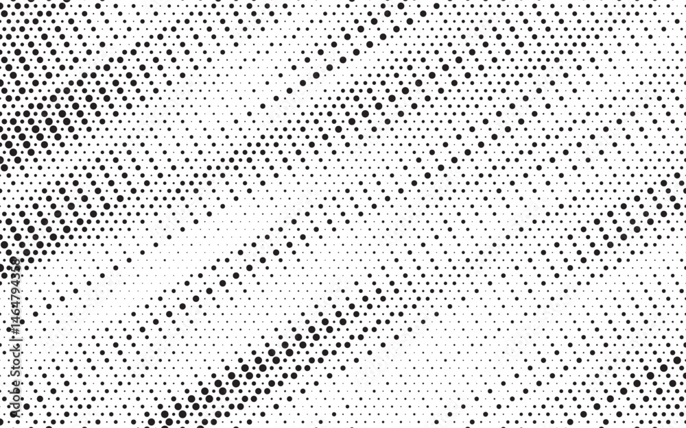 Poster Triangular Halftone Texture Retrowave Vector Geometric Technology Abstract Background. Half Tone Triangles Retro Colored Pattern. Minimal 80s Style Dynamic Tech Structure Wallpaper