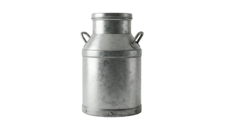 Metal milk can